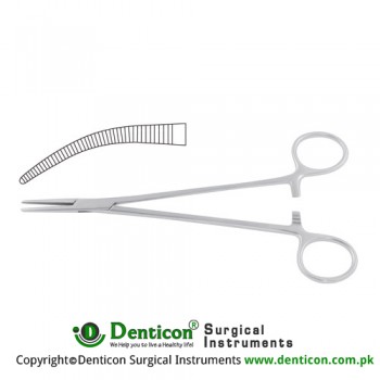 Halsted-Mosquito Haemostatic Forcep Curved Stainless Steel, 20.5 cm - 8"